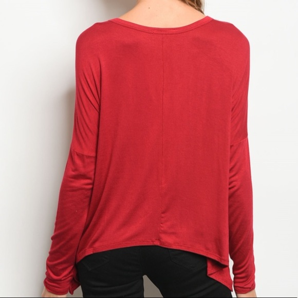 ❤️LAST M NEW Pumpkin Spice Long Sleeve Top - Picture 3 of 5